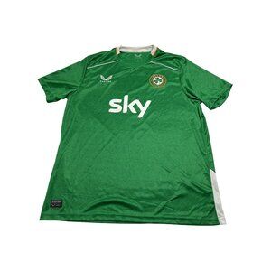 Castore ASAKE TheSolePlugz Ireland Home Pro Jersey in Green